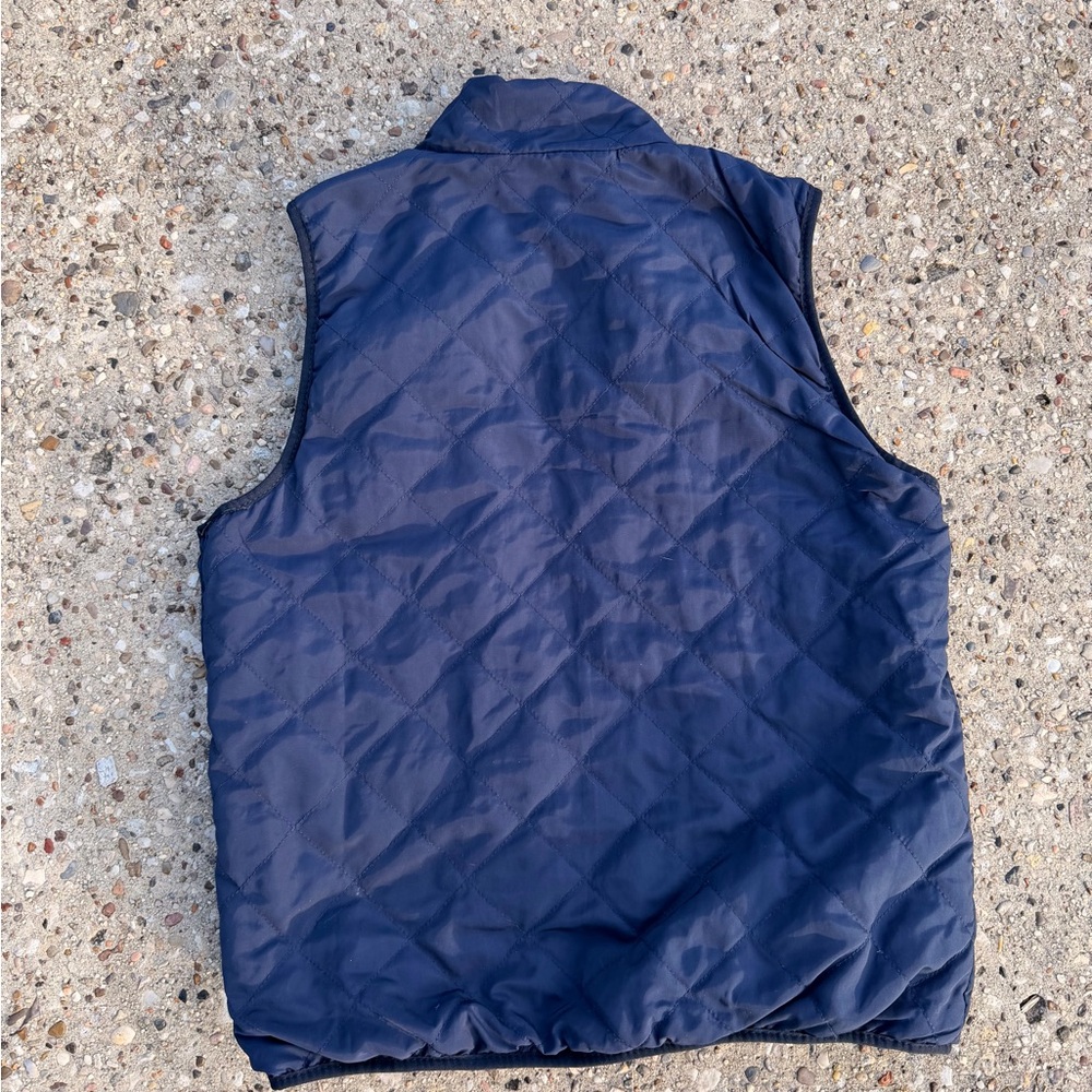 Copper Key Quilted Blue Vest - Picture 2 of 4